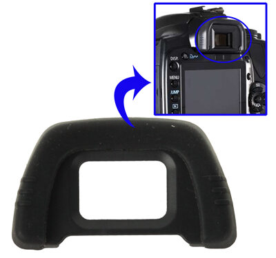 Untitled document Overview : 1) It is made of hollow rubber for soft eye contact. You can even view it with your glasses on. 2) Spare Nikon eyecup. 3) This eyecup provides cushioning when using the viewfinder. 4) Also helps to shield stray light. 5) Using ABS + Silicone material 6) Suitable for: Nikon D100 / D200 / D90 / D80 / D70S / D70 / D60 / D50 / D40