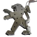 Untitled document Peugeot Logo Car LED Light Emblem Mark