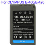 Untitled document &Sigma;&upsilon;&mu;&beta;&alpha;&tau;ή &Mu;&pi;&alpha;&tau;&alpha;&rho;ί&alpha; BLS5 &gamma;&iota;&alpha; OLYMPUS E-400 E-420 E-450 E-600 E-620&nbsp; Overview 1) Cell Type: BLS5 2) Condition: Brand New 3) Capacity: 1250mAh 4) Output Voltage: 7.4V 5) Compatible camera model: OLYMPUS E-400/E-420/E-450/E-600/E-620 Type of Packing: Color Box &nbsp;
