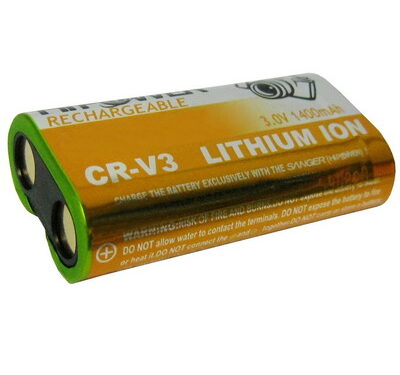 Untitled document Overview 1) Cell Type: CR-V3 2) Condition: Brand New 3) Capacity: 1400mAh 4) Voltage: 3.0V Type of Packing: Color Box