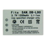 Untitled document Overview 1) Cell Type: DB-L90 2) Condition: Brand New 3) Capacity: 1200mAh 4) Voltage: 3.7V Type of Packing: Color Box