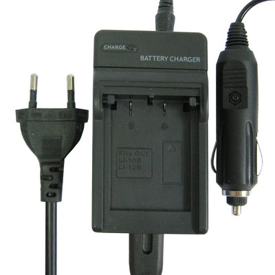 Untitled document Overview 1) Input: AC 100V-240V 50/60HZ Max 150mA 2) Output: DC 4.2V===600mAh 3) Compatible with: OLYMPUS Li-10B/ Li-12B/ DBL10 4) Power Plugs (option): UK PLUG