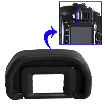 Untitled document Overview 1)Spare Canon eyecup. 2)This eyecup provides cushioning when using the viewfinder. 3)Also helps to shield stray light. Compatible with: Canon EOS 10D Canon EOS 20D Canon EOS 30D Canon EOS 40D Canon EOS 50D Canon EOS 5D Canon EOS 7D Canon EOS 5D II Type of Packing: Plastic Bag