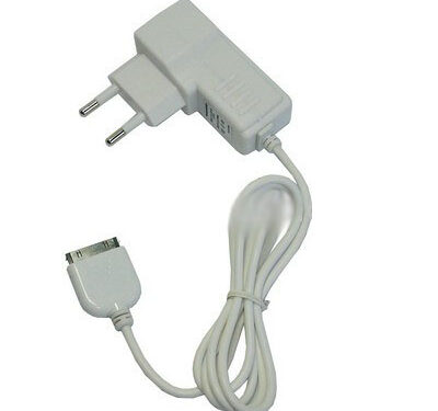 <?xml version="1.0" encoding="utf-8"?> <!DOCTYPE html PUBLIC "-//W3C//DTD XHTML 1.0 Transitional//EN" "http://www.w3.org/TR/xhtml1/DTD/xhtml1-transitional.dtd"> <html lang="en" xml_lang="en"> <head> <title>Untitled document</title> <meta http-equiv="Content-Type" content="text/html; charset=utf-8" /> </head> <body><p>Overview<br />1) 100% Brand New High Quality (non-OEM) Home/travel Charger For iPhone2) Input: 100V - 240V<br />3) LED light power indicator.<br />4) Best replacement for original iPod travel charger.<br />5) Intelligent IC chip inside recognizes a fully charged battery and automatically switches to a saver mode to prevent overcharging and short circuit.<br />6) Mp3 player not included<br />Colors Available: White<br />Type of Packing: Blister Packing</p><hr width="100%" size="2" /><p>Compatible with the following:<br /><br />Apple:&nbsp;&nbsp; iPhone