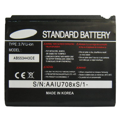 Untitled document Battery for Samsung U700