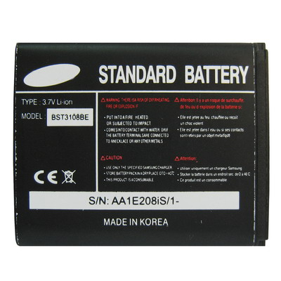 Untitled document Battery for Samsung E208
