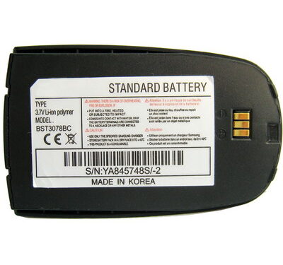 Untitled document Battery for Samsung E738