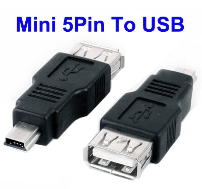 Untitled document USB 2.0 Female to Mini USB 5Pin Male Adapter