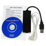 Untitled document Overview - 100% Brand New USB External V.90/ V.92 56K Fax Modem - Interface: USB - Data mode capabilities: V.92