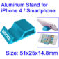 Untitled document Overview : 1) Aluminum Stand for iPhone 4 / Smartphone 2) Best quality 3) Stand give you beautiful picture on your table