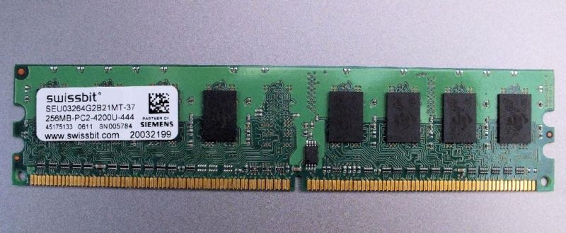 <?xml version="1.0" encoding="utf-8"?> <!DOCTYPE html PUBLIC "-//W3C//DTD XHTML 1.0 Transitional//EN" "http://www.w3.org/TR/xhtml1/DTD/xhtml1-transitional.dtd"> <html lang="en" xml_lang="en"> <head> <title>Untitled document</title> <meta http-equiv="Content-Type" content="text/html; charset=utf-8" /> </head> <body> <p>Swissbit / Siemens</p><p> 256MB</p><p> PC2</p><p> 4200U</p><p> 444</p><p> (99990002-0543-sn14683)</p> </body> </html> Untitled document Swissbit / Siemens 256MB PC2 4200U 444 (99990002-0543-sn14683)