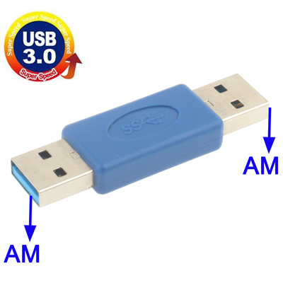 Untitled document Overview : 1) Brand new high quality generic adapter. 2) Compliant to USB interface Version 1.1/2.0/3.0 3) USB 3.0 AM to AM Adapter 4) Transfer rate up to USB 3.0 5Gbps