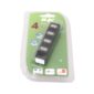 Untitled document Product description : USB HUB with 4 ports. Power supply via the USB cable. Supports Windows 98 and Mac OS 8.6 or higher. Specifications : Downward compartible to USB 1.0 Plug & Play Data transfer rate: 1.5/12/up to 480Mbps Useable without power supply