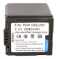 Untitled document Overview : 1) Cell Type: VBG260 2) Capacity: 2640mAh 3) Output Voltage: 7.2V 4) Compatible camera model: Panasonic AG-HMC150