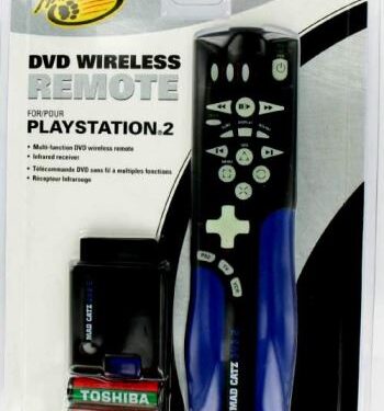 Untitled document Specifications Wireless DVD remote for the Playstation 2. Universal remote for TV and VCR. Infrared receiver