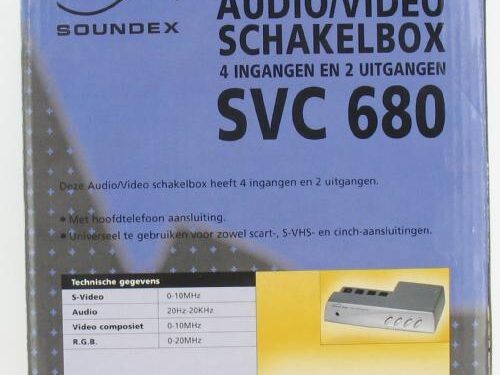 Untitled document Product Details Specifications This Audio / Video switch box has 4 inputs and 2 outputs With headphone connection. Universal use for both scart