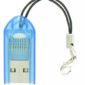 Super-small micro-SD Card Reader USB2.0 supported Hot Plug & Play Capable For all PC systems running Windows