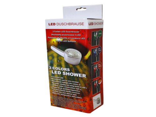 <?xml version="1.0" encoding="utf-8"?> <!DOCTYPE html PUBLIC "-//W3C//DTD XHTML 1.0 Transitional//EN" "http://www.w3.org/TR/xhtml1/DTD/xhtml1-transitional.dtd"> <html lang="en" xml_lang="en"> <head> <title>Untitled document</title> <meta http-equiv="Content-Type" content="text/html; charset=utf-8" /> </head> <body>LED ντους κεφάλι με Farbwechlser temperaturabängig πράσινο / μπλε / κόκκινο<br /><br />νέο φως σας ντους αναδεικνύει το χρώμα στη ζωή σας! Απολύτως εντυπωσιακά εφέ φωτισμού ανάλογα με τη θερμοκρασία του νερού. Δεν χρειάζεται δύναμη