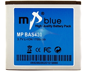 Untitled document mp-Blue :1) Li-Ion 3.7V 2) 1700mAh - CE certified Compatible with : HTC HD mini