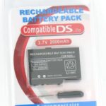 Untitled document Product DetailsSpecificationsRechargeable batteries for NDS Lite2000mAh capacity