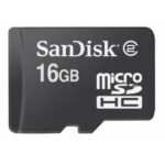 Untitled document SanDisk Trans Flash Micro SD 16GB Bulk- Incl SD Card Adapter- Read / write speed 58X (8.8 MB / s) / 45x (6.5 MB / s)- Dimensions: 15mm x 11mm x 1mm- Weight: 1.41 grams- Connector 8 pin- Voltage Range: 2.7 V ~ 3.6 V- Operating Temperature: 0 &deg; C - 60 &deg; C