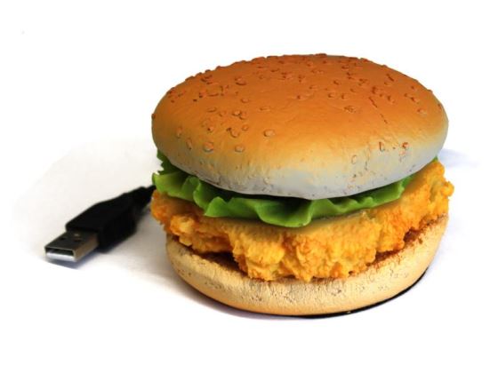 Untitled document Product description A special USB HUB which one so can not immediately recognize. The USB HUB looks like a Chicken Burger. It consists of bread