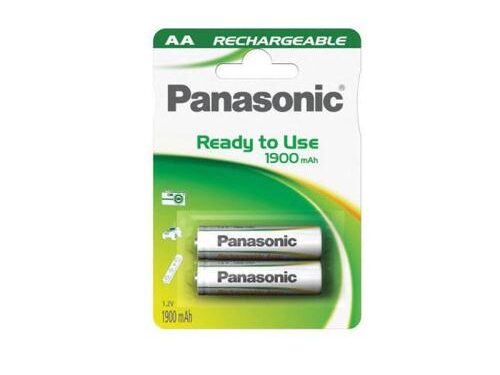 Μπαταρίες Επαναφορτιζόμενες Panasonic AA 1900mAh NiMH (2 τεμ.)
