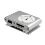 Clip Mp3 Player MicroSD 8GB Ασημί