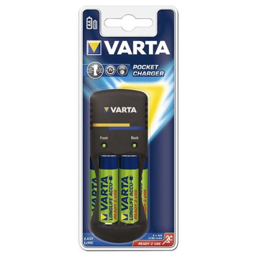 Φορτιστής Μπαταριών Varta Easy Energy Pocket έως 4τεμ ΑΑ/ΑΑΑ Μπαταρίες Φορτιστής Μπαταριών Varta Easy Energy Pocket έως 4τεμ ΑΑ/ΑΑΑ Μπαταρίες