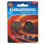 Lithium Button Cells Grundig CR2450 3V 560mAh (2 τεμ)