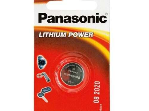 Lithium Button Cells Panasonic CR1616 (1 τεμ)