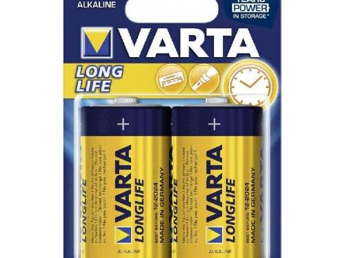 Μπαταρίες Alkaline Varta Longlife D LR20 (2 τεμ.)