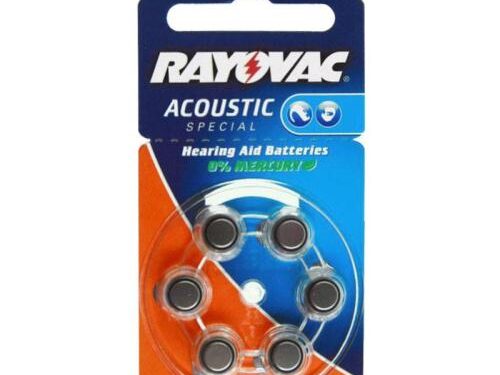 Μπαταρίες Ακουστικών Βαρηκοΐας Rayovac 13 (6 τεμ.)