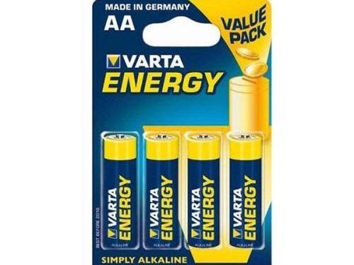 Μπαταρίες Simply Alkaline Varta Energy AA LR6 (4 τεμ.)