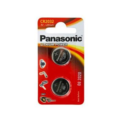 Lithium Button Cells Panasonic CR2032 (2 τεμ) Lithium Button Cells Panasonic CR2032 (2 τεμ)