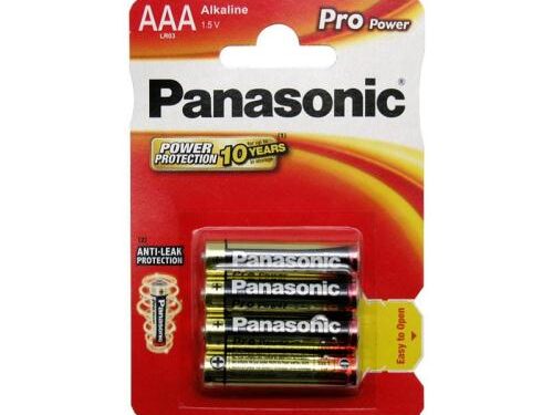 Μπαταρίες Alkaline Pro Power Gold Panasonic AAA LR03 (4 τεμ.)