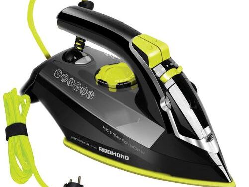Σίδερο Ατμού Redmond RI-C244 Μαύρο-Κίτρινο