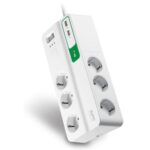Πολύπριζο Ασφαλείας APC PM6U 6 Θέσεων & 2 Θύρες USB 2.4A