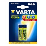 Μπαταρίες Επαναφορτιζόμενες Varta AAA 800mAh NiMH 1.2V Ready2Use (2 τεμ.)