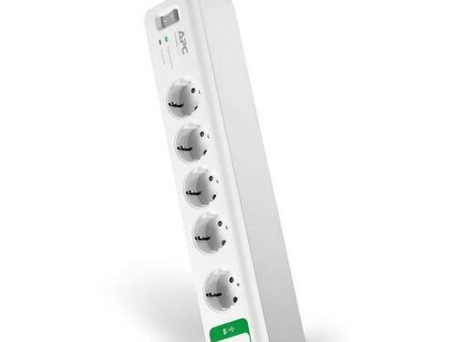 Πολύπριζο Ασφαλείας APC PM5U 5 Θέσεων & 2 Θύρες USB 2.4A