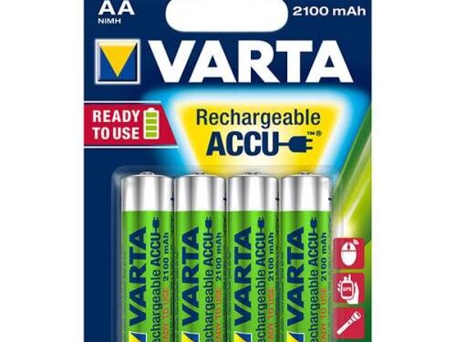 Μπαταρίες Επαναφορτιζόμενες Varta AA 2100mAh NiMH 1.2V Ready2Use (3+1 τεμ.)