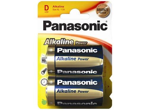 Μπαταρίες Alkaline Power Panasonic LR20 (2 τεμ.)