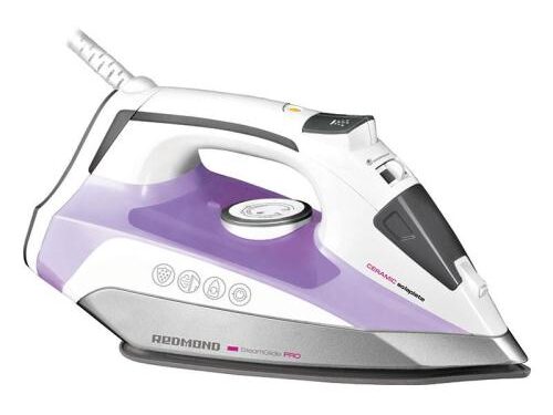 Σίδερο Ατμού Redmond RI-C222 Λευκό-Μωβ
