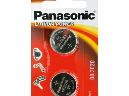 Lithium Button Cells Panasonic CR2016 (2 τεμ)