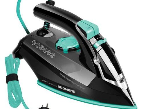 Σίδερο Ατμού Redmond RI-C244 Μαύρο-Φυστικί