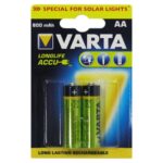 Μπαταρίες Επαναφορτιζόμενες Varta AA 800mAh NiMH (2 τεμ.)