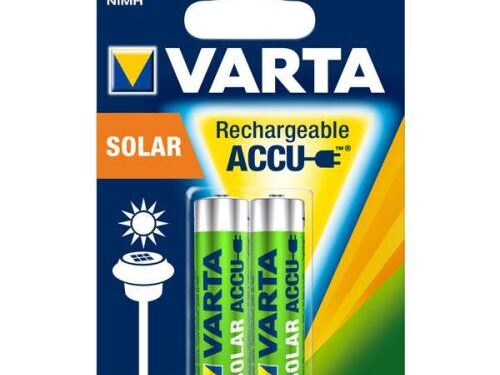 Μπαταρίες Επαναφορτιζόμενες Varta AA 800mAh NiMH Solar (2 τεμ.)