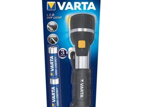 Φακός Varta Led Day Light με 2τεμ Μπαταρια AA (Μεσαίος)