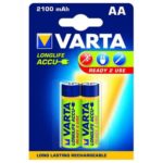 Μπαταρίες Επαναφορτιζόμενες Varta AA 2100mAh NiMH 1.2V Ready2Use (2 τεμ.)