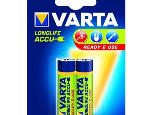 Μπαταρίες Επαναφορτιζόμενες Varta AA 2100mAh NiMH 1.2V Ready2Use (2 τεμ.)
